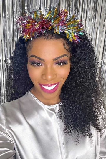 13x4 Full Lace Frontal Wigs Water Wave Natural Black Virgin Hair
