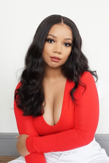 13x6 Glueless HD Lace Big Body Wave Natural Black Virgin