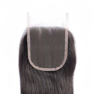 4×4 REMY HAIR REGULAR SWISS LACE CLOSURE ALL TEXTURES