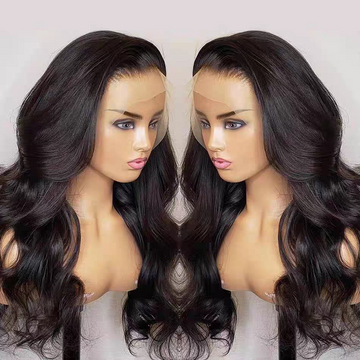 13×4 SWISS LACE FRONT WIG REMY HAIR WIG ALL TEXTURES