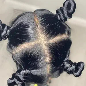 Full Lace Wigs For Braided Wig Remy Hair Natural Black Color