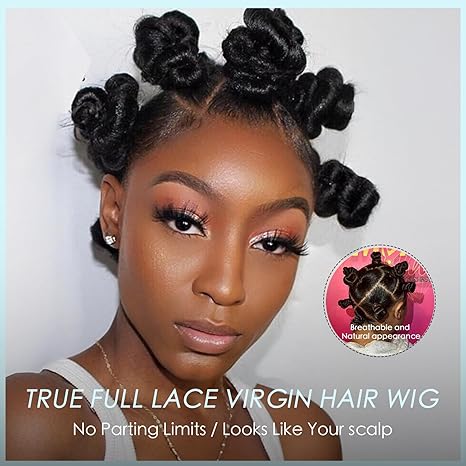 Full Lace Wigs For Braided Wig Remy Hair Natural Black Color