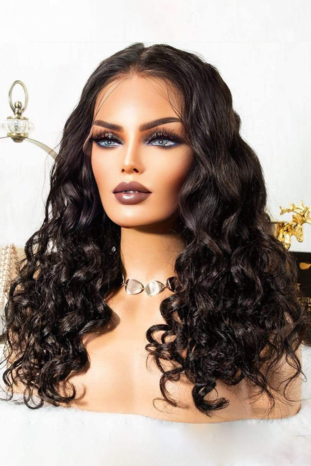 13x6 Glueless HD Lace Body Wave Natural Black-Virgin