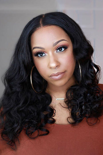 13x6 Glueless HD Lace Body Wave Natural Black-Virgin