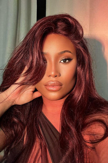 13x6 Glueless Hd Lace Wig 99J Natural-HD Virgin